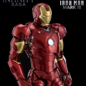 Iron Man Mark 3 Infinity Saga DLX 1/12 Action Figure by ThreeZero